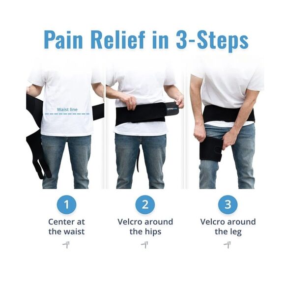 New Bodymate Hip brace for sciatica small - Picture 2 of 7